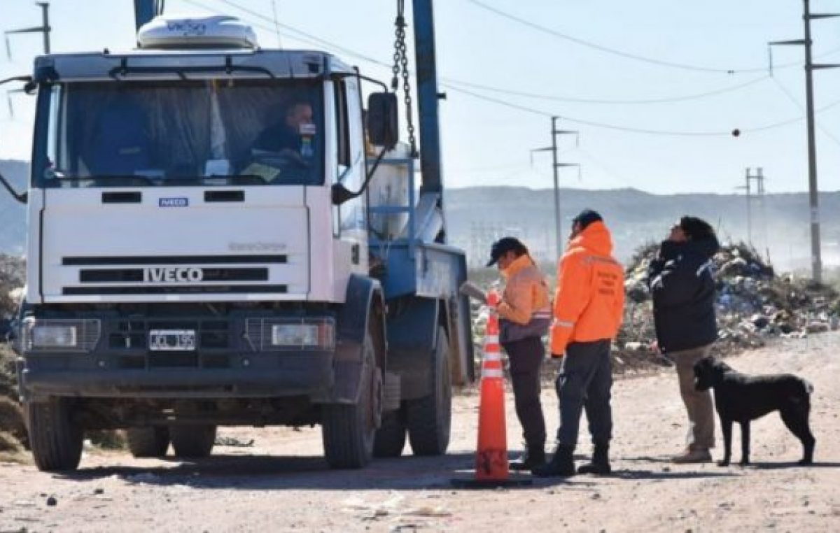 Plottier «blinda» su basural para evitar que sigan arrojando desechos