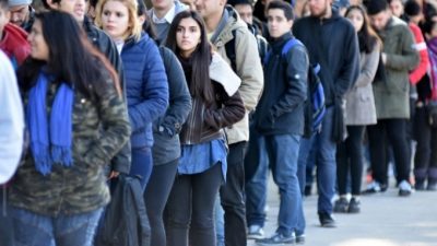 Un estudio revela que la desocupación en Buenos Aires creció un 55% desde que asumió Cambiemos