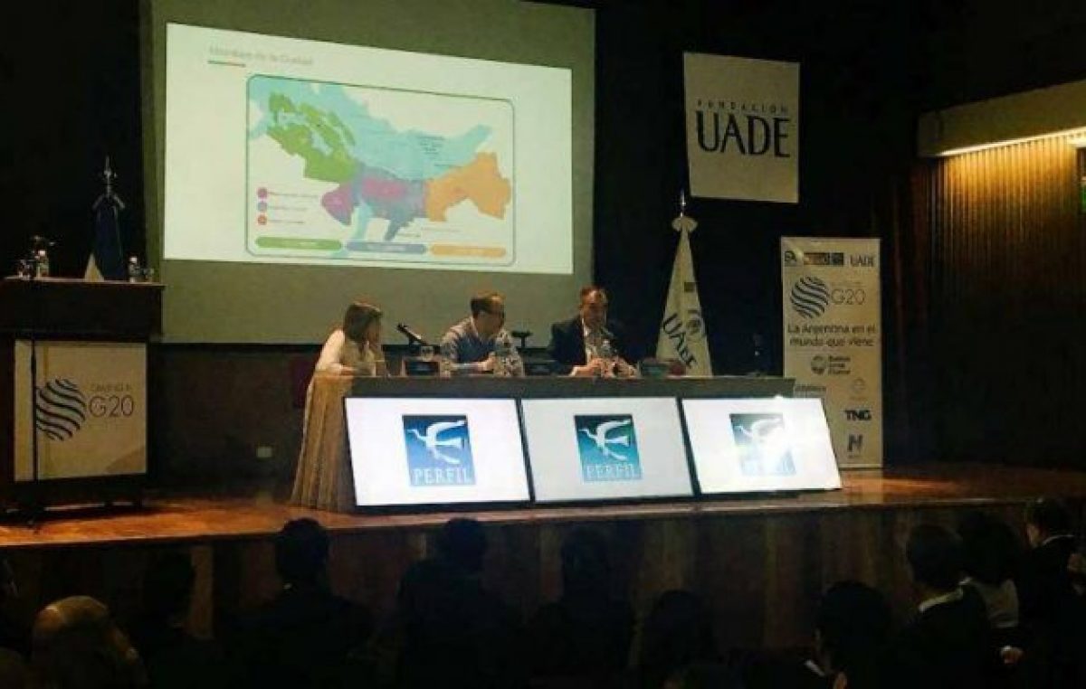 El intendente de Bariloche participa de la Cumbre de Alcaldes Urban 20