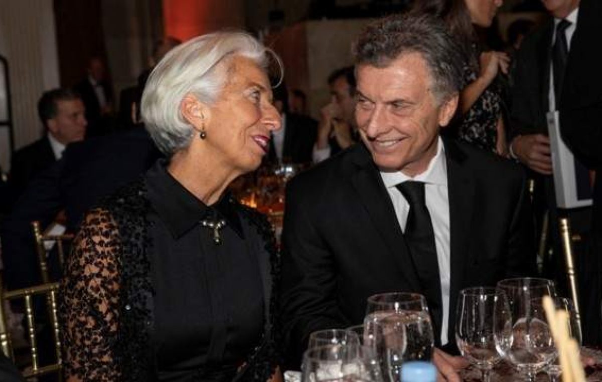 Marca personal de Lagarde a Macri