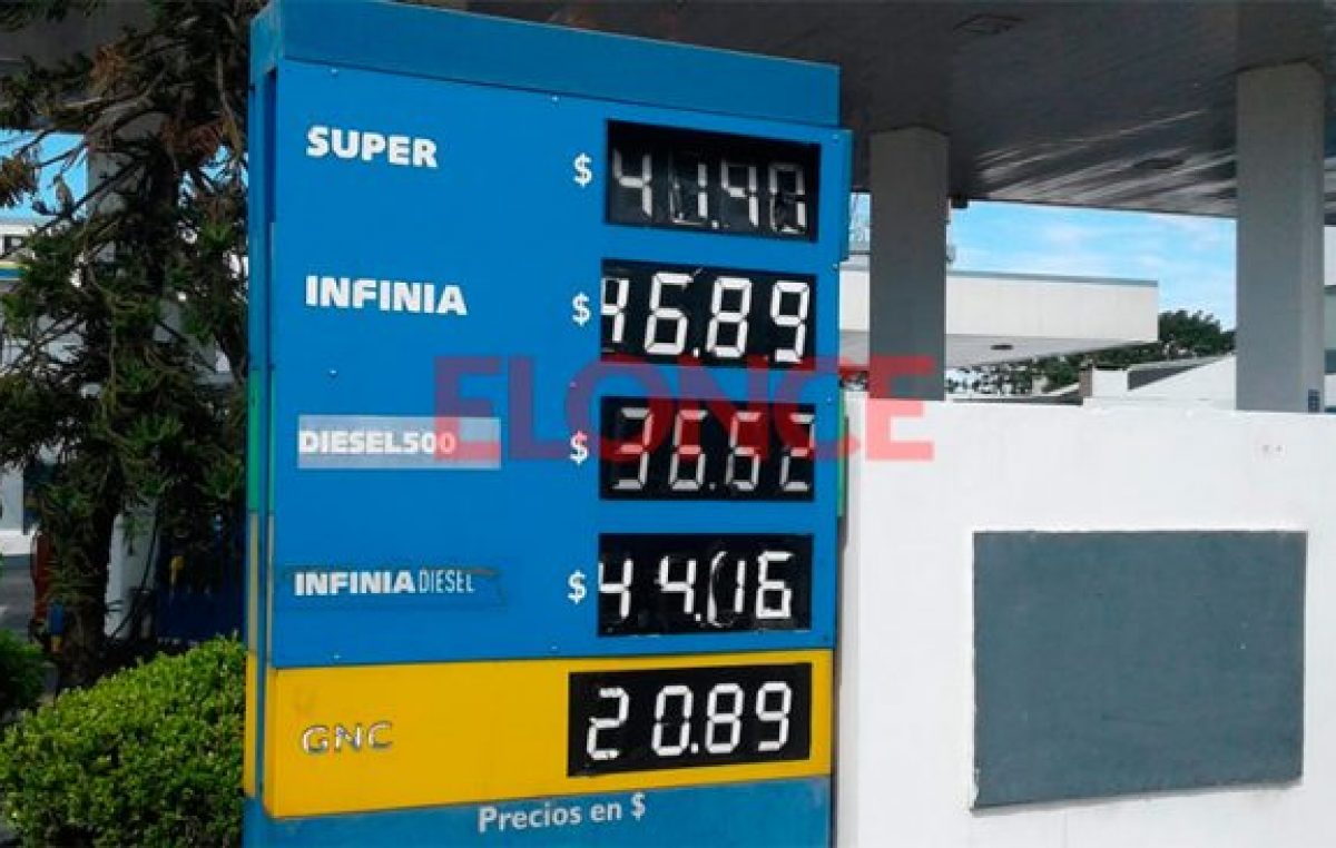 Las naftas en Argentina cuestan 32% más caras en dólares que hace tres meses