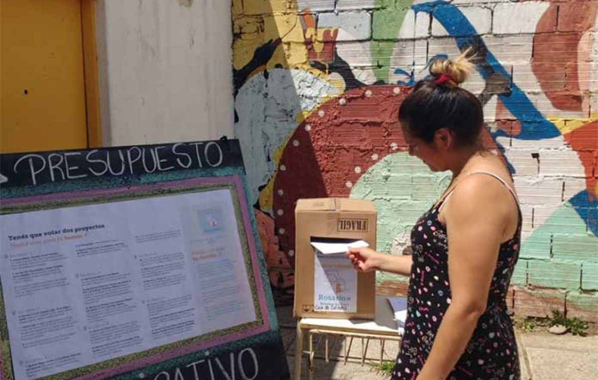 Rosario: Récord de votantes en la elección del Presupuesto Participativo 2019