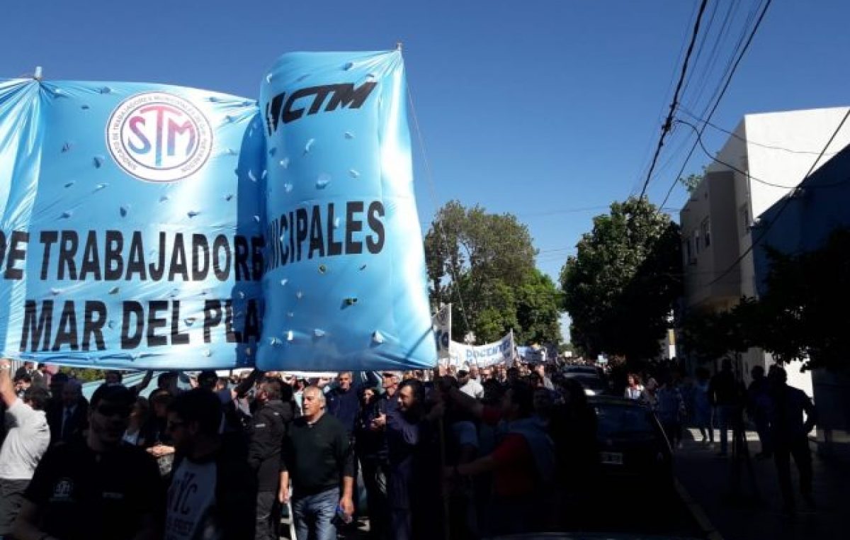 Extienden la conciliación entre el Ejecutivo y los municipales de Mar del Plata
