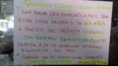 La crisis golpeó a una histórica panadería en La Plata: “Tenemos que cerrar porque estamos sufriendo”