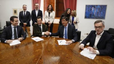 La derecha española gobernará Andalucía