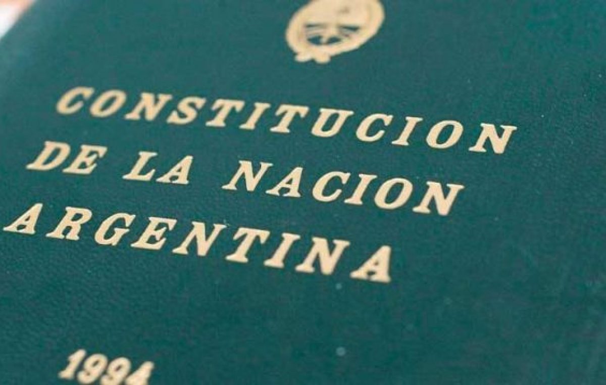 Constitución Nacional y trasnochamientos