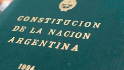 Constitución Nacional y trasnochamientos