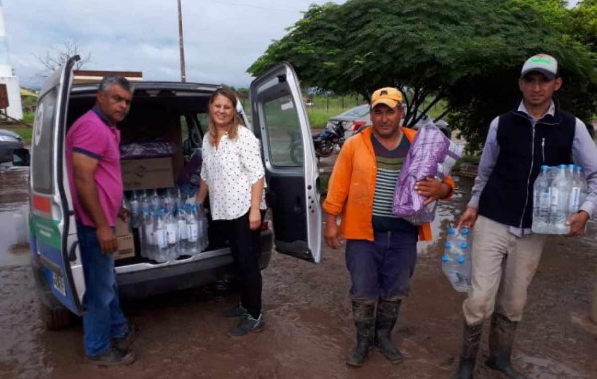 Solidaridad de Municipales con inundados del Norte Santafesino