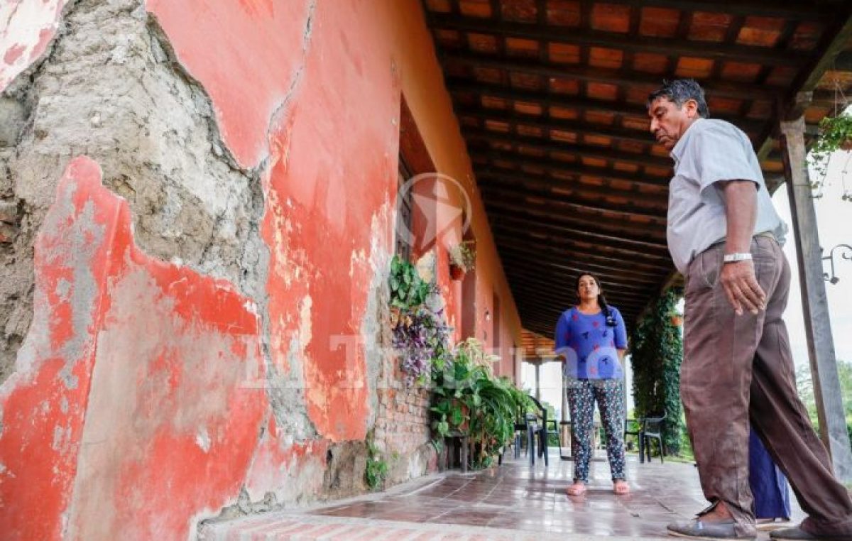 Salta: Dejada en el olvido, la casa de Güemes se derrumba de a poco