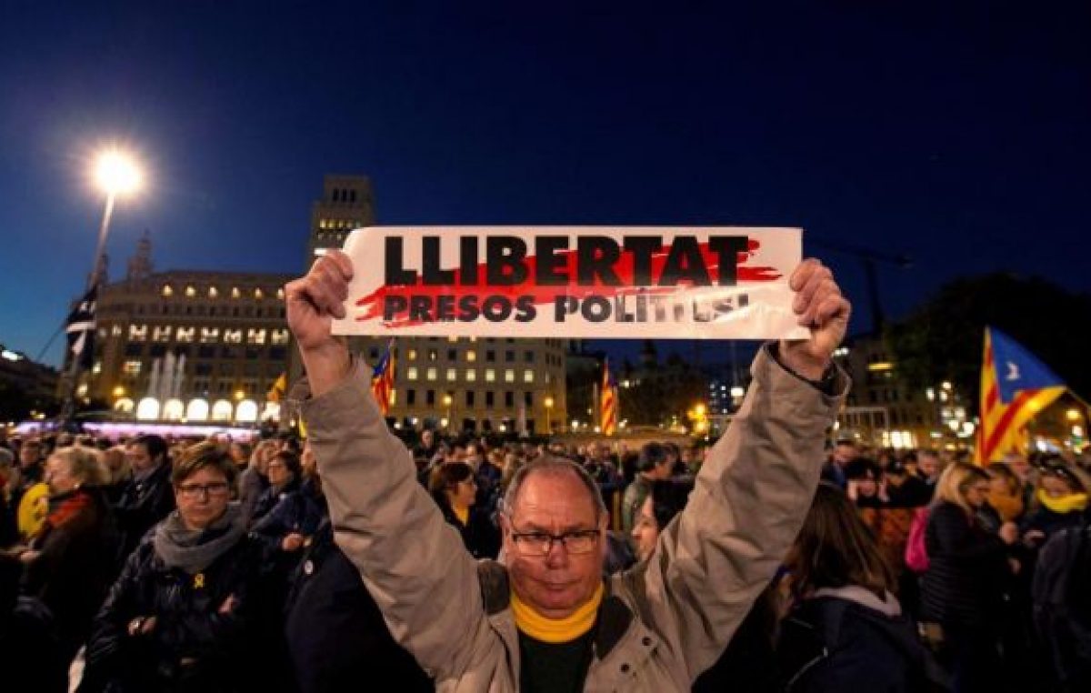 Madrid: “La autodeterminación es un derecho, no un delito”