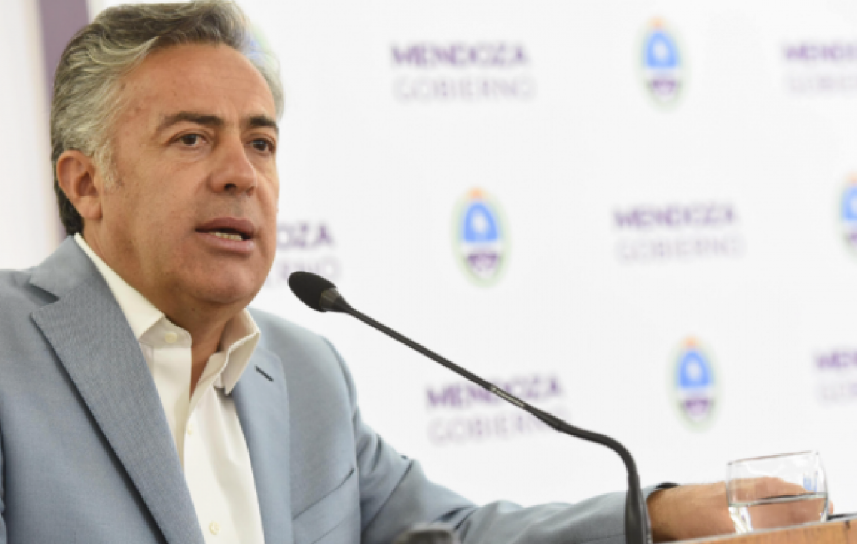 El Gobernador de Mendoza se despegó de Macri: desdobló los comicios