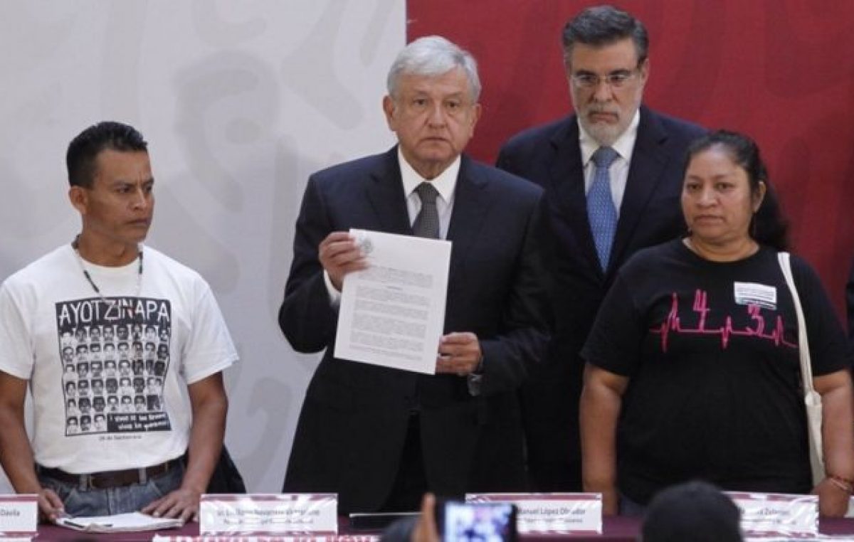 López Obrador relanza el sistema de búsqueda de desaparecidos