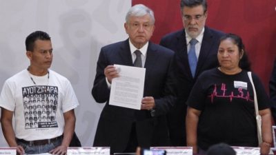 López Obrador relanza el sistema de búsqueda de desaparecidos