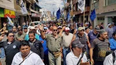 El Sindicato de municipales de Jujuy convocó a paro ante la visita de Macri