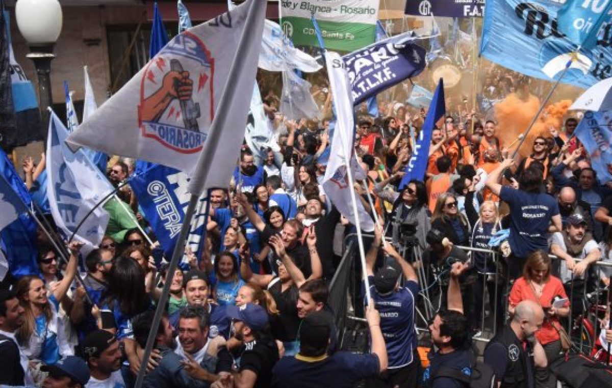 El paro nacional del martes 30 será con movilización en Rosario