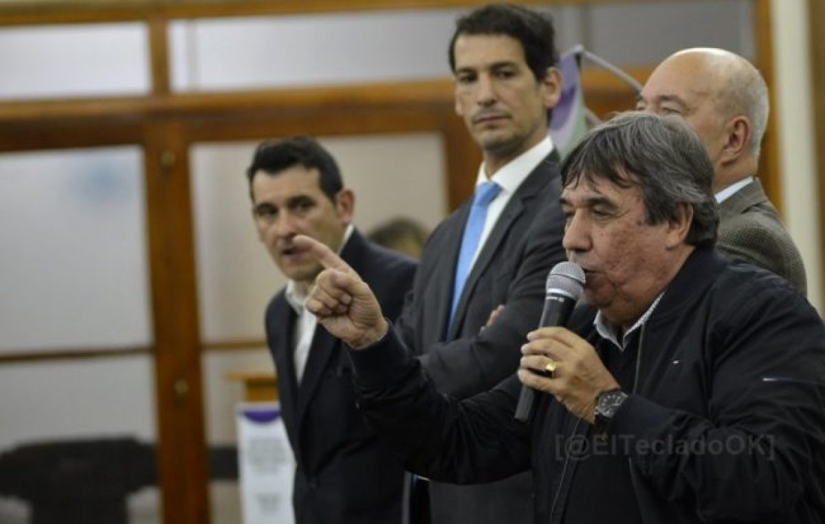 Rubén García advierte a legisladores e intendentes: «Nadie nos va a tocar la ley de los municipales»