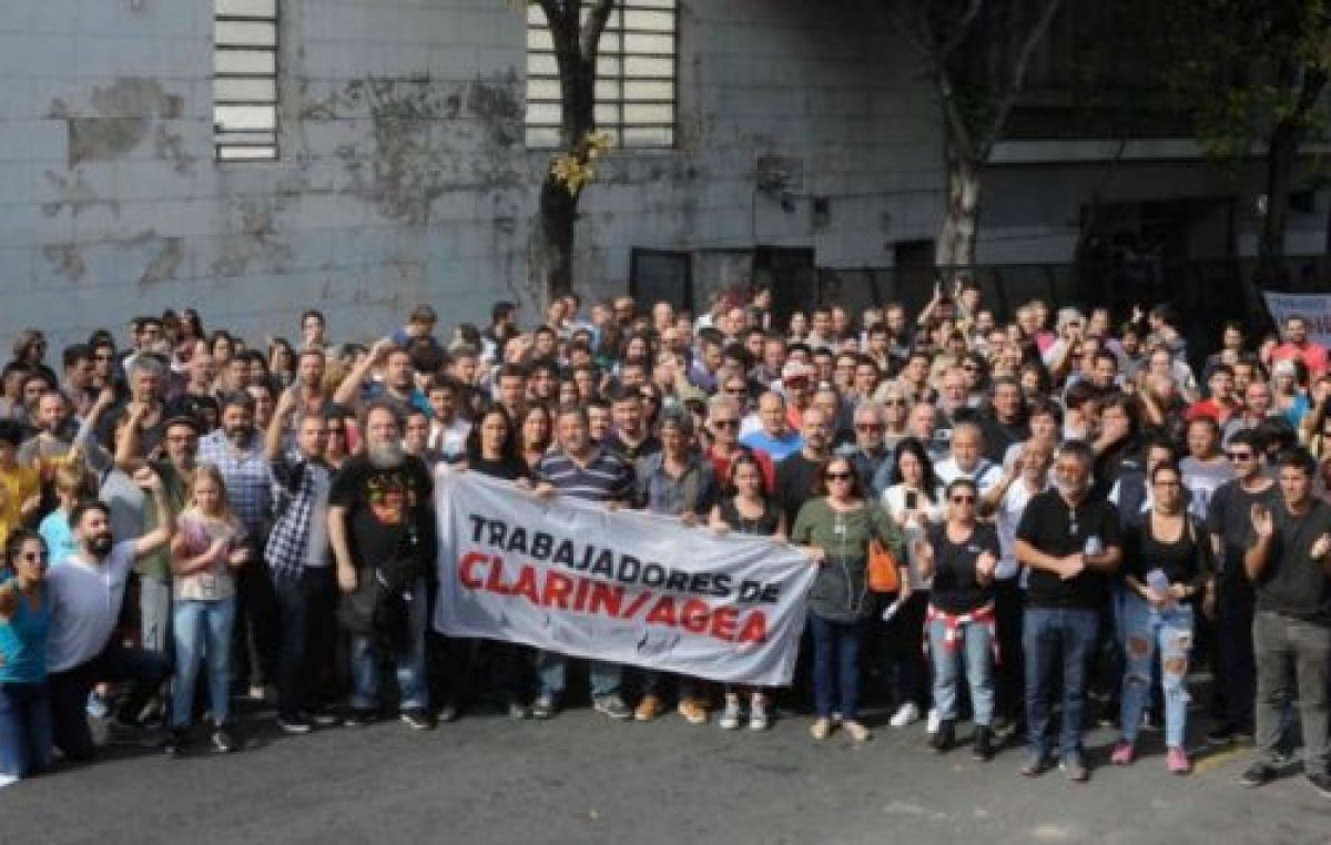 «Pascuas en la calle» contra los 65 despidos en Clarín