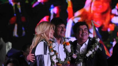 Evo Morales, visitante ilustre de La Matanza
