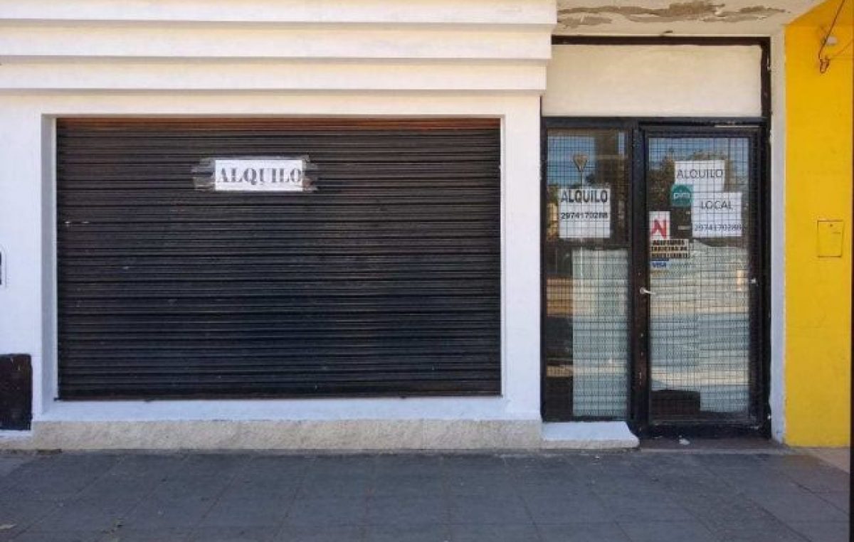 Cerraron 50 comercios en sólo dos meses en Caleta