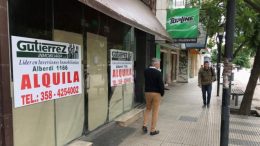 La crisis en los comercios del interior cordobés