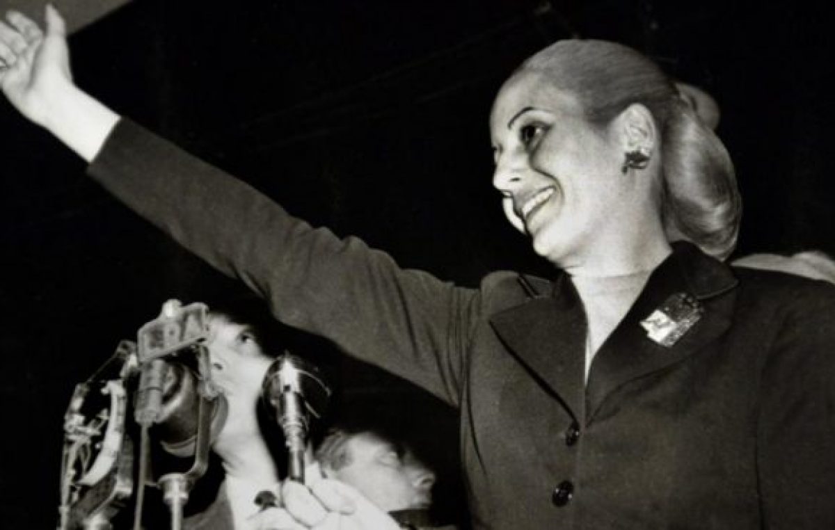 Actos y homenajes para Eva Perón