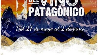 El vino patagónico se lucirá en Buenos Aires y Mendoza, el 27 de mayo al 2 de junio