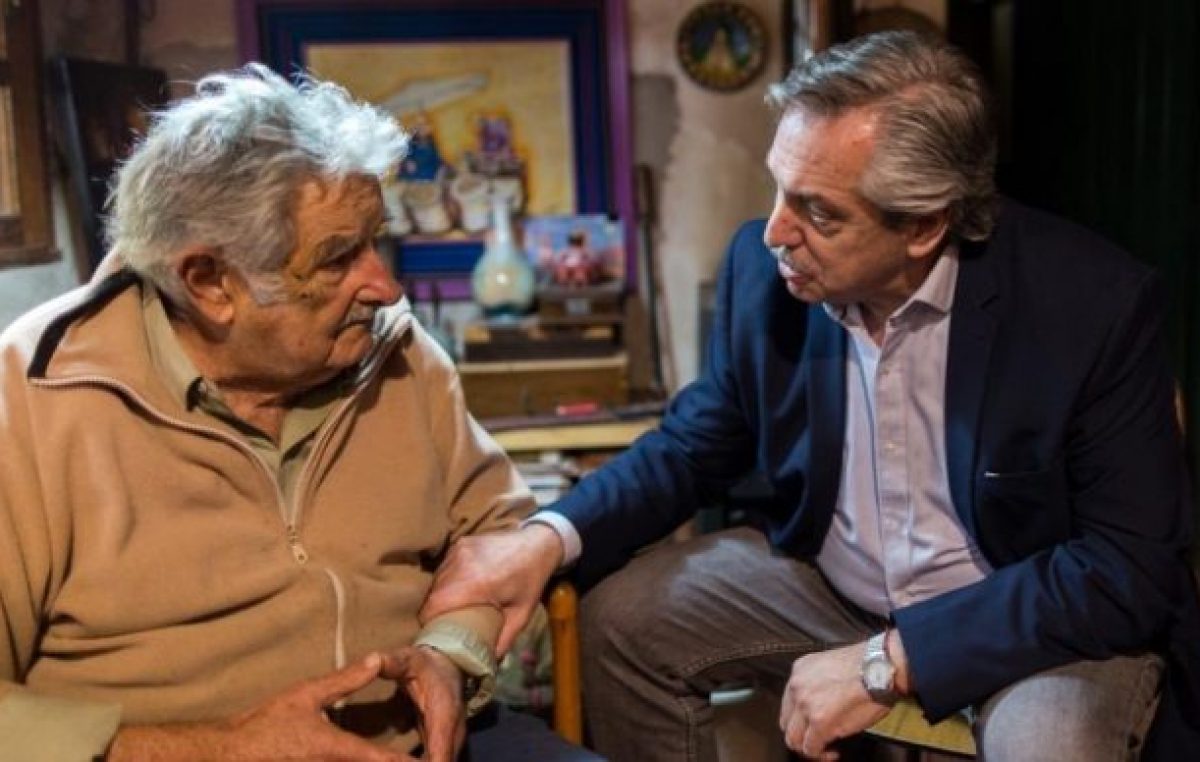 Alberto Fernández visitó a Pepe Mujica: «Vuelvo a encontrarme con un viejo amigo»