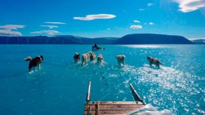 El deshielo en Groenlandia alerta sobre el cambio climático