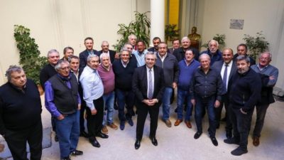 Gran respaldo de la CGT a los Fernández: “El 99% de los sindicatos apoya la fórmula”