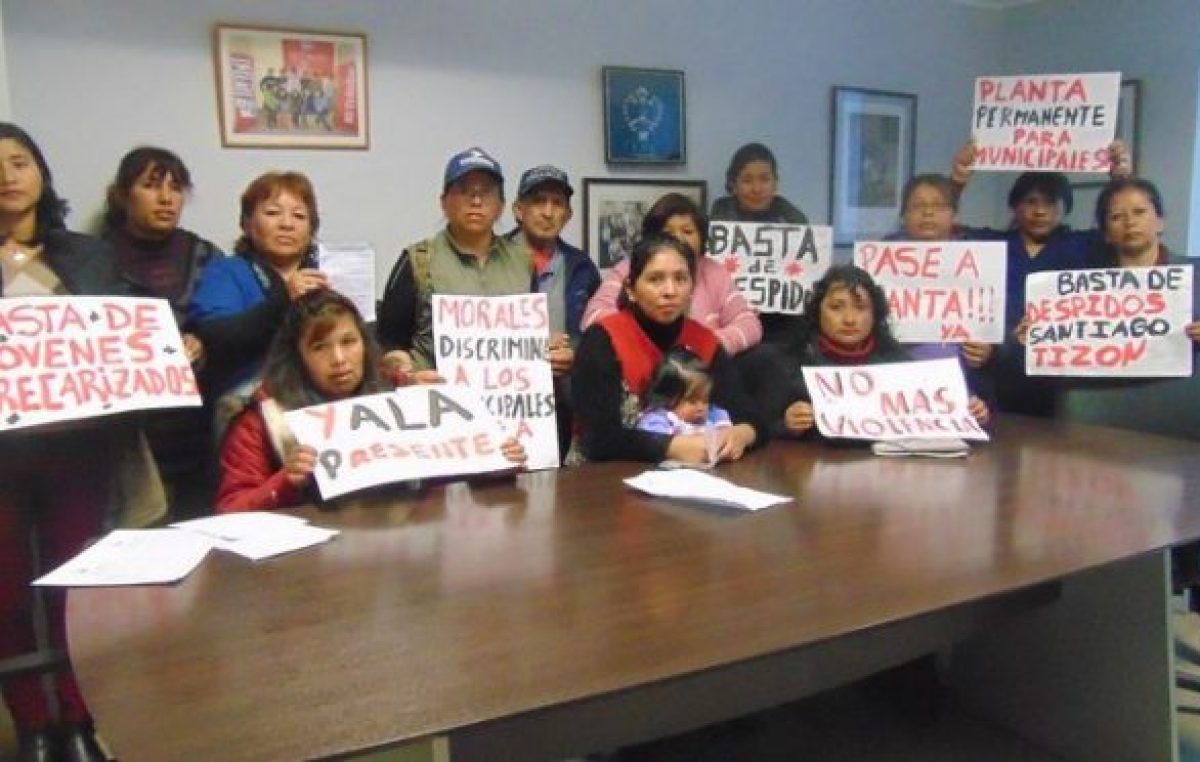 Jujuy: Piden reincorporación de trabajadores municipales