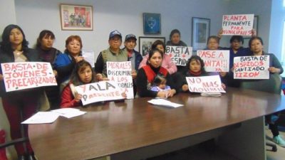 Jujuy: Piden reincorporación de trabajadores municipales