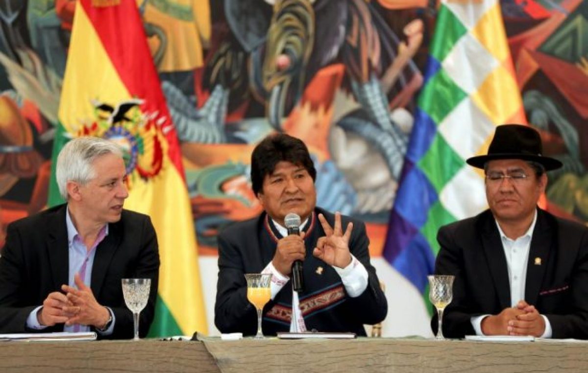 Elecciones en Bolivia: Evo Morales ofrece a la OEA que verifique una por una las actas de votación