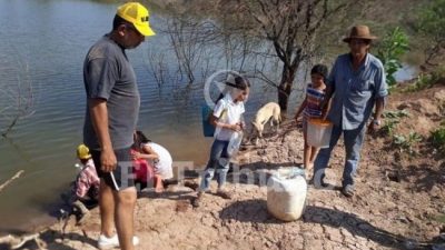 Sequía que duele en Salta: la gente toma agua de donde beben los animales