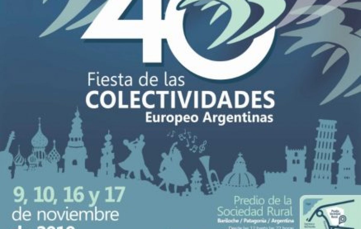 40 años de la Fiesta de las Colectividades en Bariloche