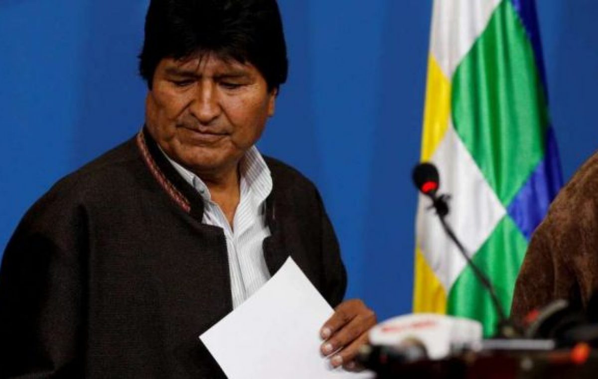 Se consumó el golpe en Bolivia: renunció Evo Morales