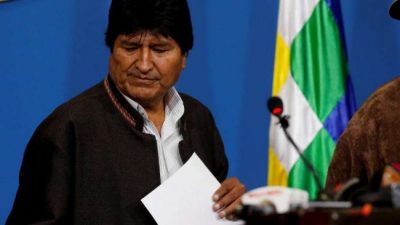 Se consumó el golpe en Bolivia: renunció Evo Morales