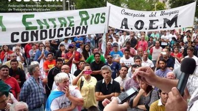 Los Municipales de Entre Ríos amenazan con paralizar la Provincia ante el intento por restringir las huelgas