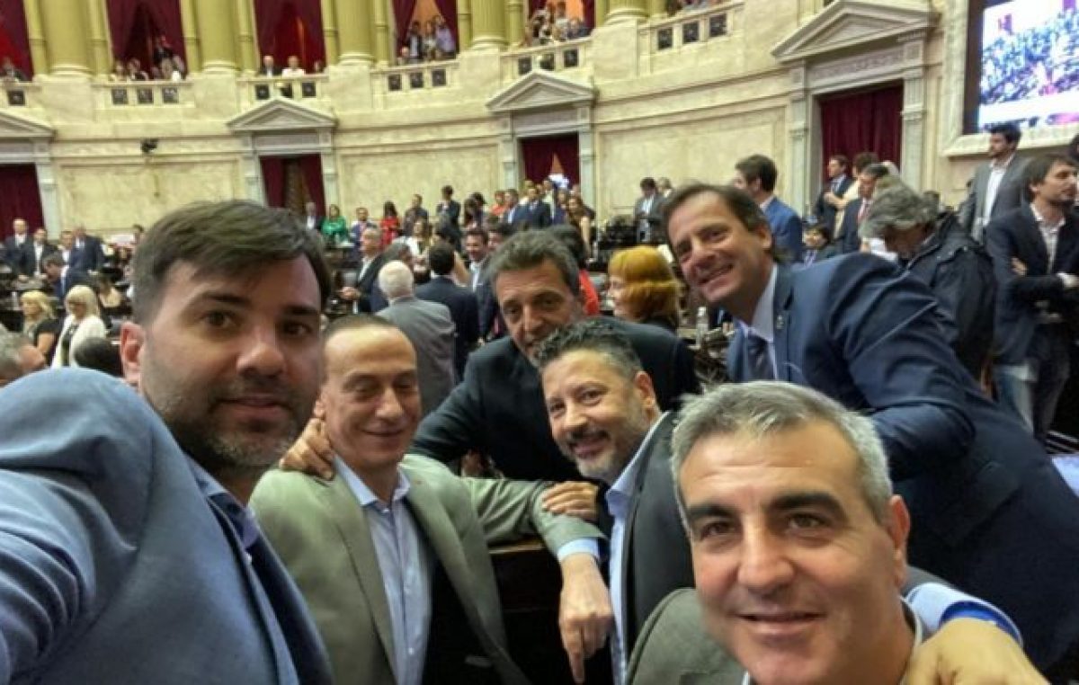 Con el apoyo de los intendentes, Massa asumió la presidencia de la Cámara de Diputados