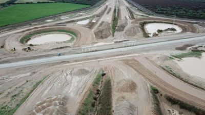 Poco avance en las cuatro autopistas nacionales anunciadas para Córdoba