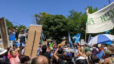 Marcha en Mendoza contra la megaminería  