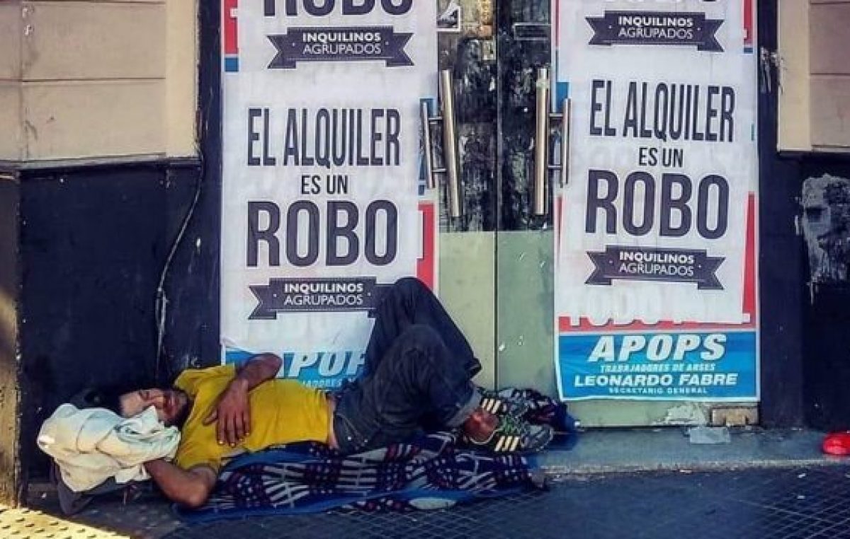 Organizaciones sociales reclaman la emergencia habitacional en la Ciudad de Buenos Aires