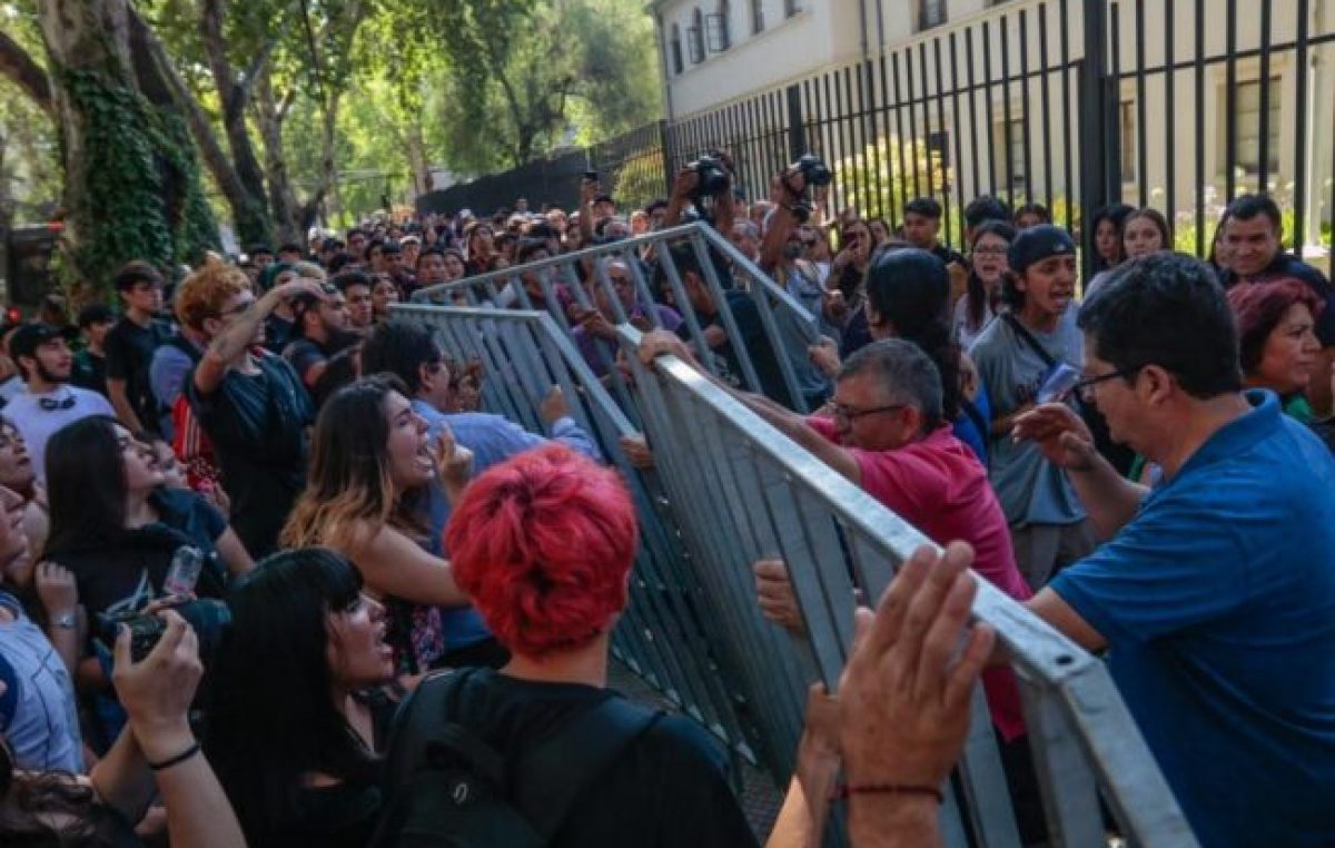 Disturbios por los exámenes de ingreso a la universidad en Chile