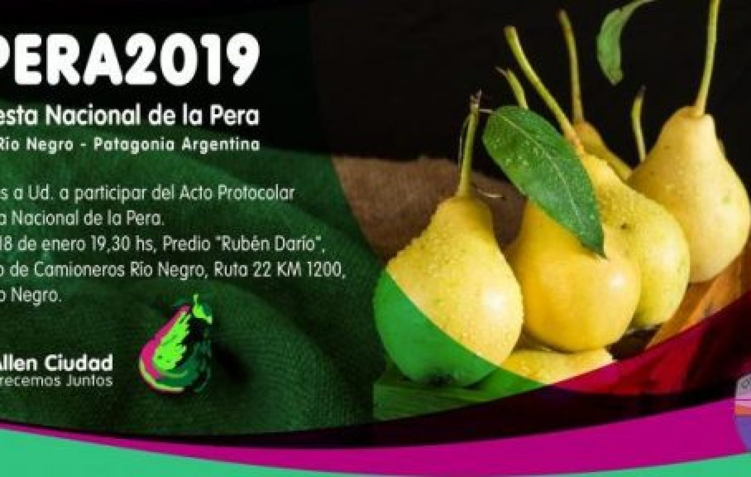 Fiesta Nacional de la Pera en Allen – Argentina Municipal