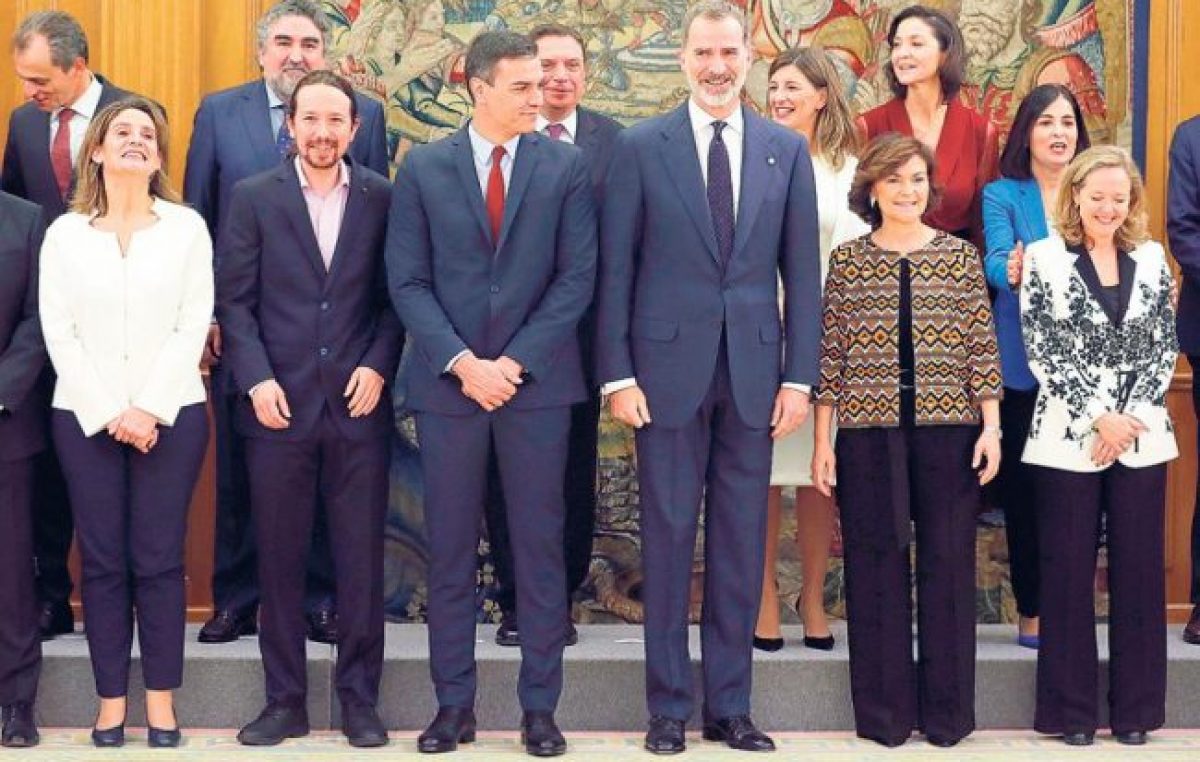 España: la coalición de izquierda llegó a La Moncloa