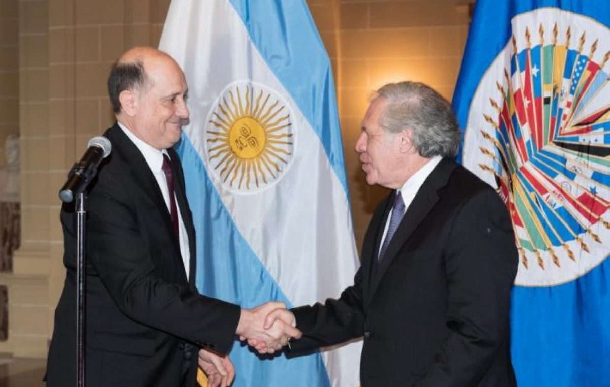 Solá desplazó al embajador ante la OEA que nombró Macri antes de irse