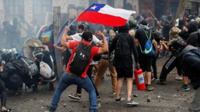 Ya son 10.000 los detenidos en Chile tras cuatro meses de protestas