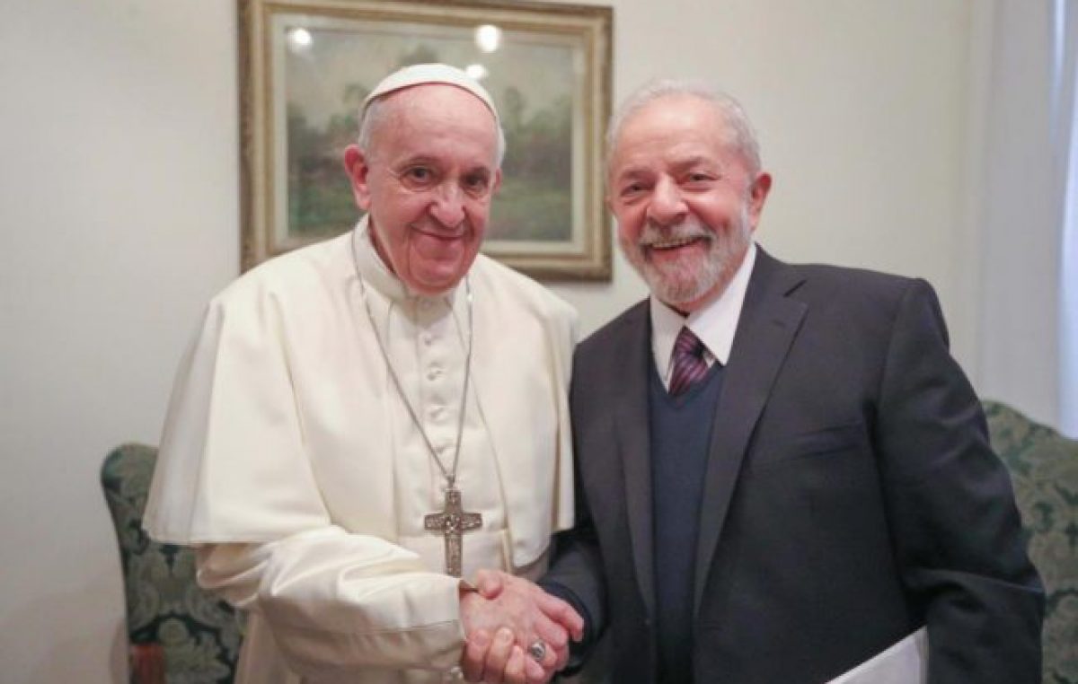 Lula y el Papa, «por un  mundo más justo»