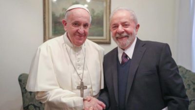 Lula y el Papa, «por un  mundo más justo»
