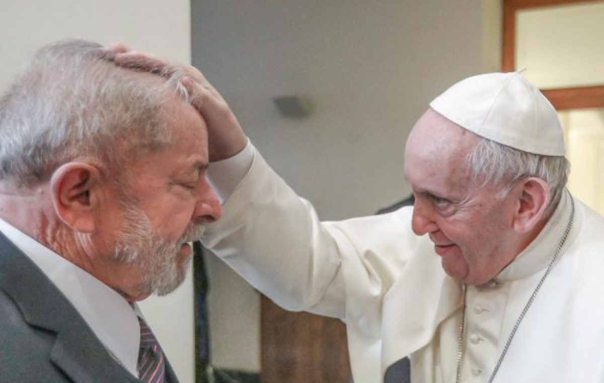 Lula fue recibido por el Papa