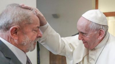 Lula fue recibido por el Papa